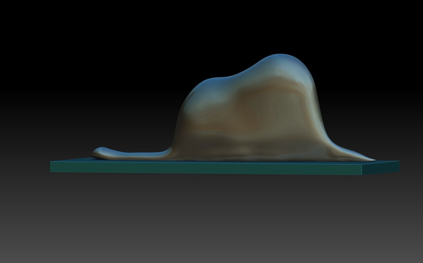The elephant inside the snake 3D print model_4