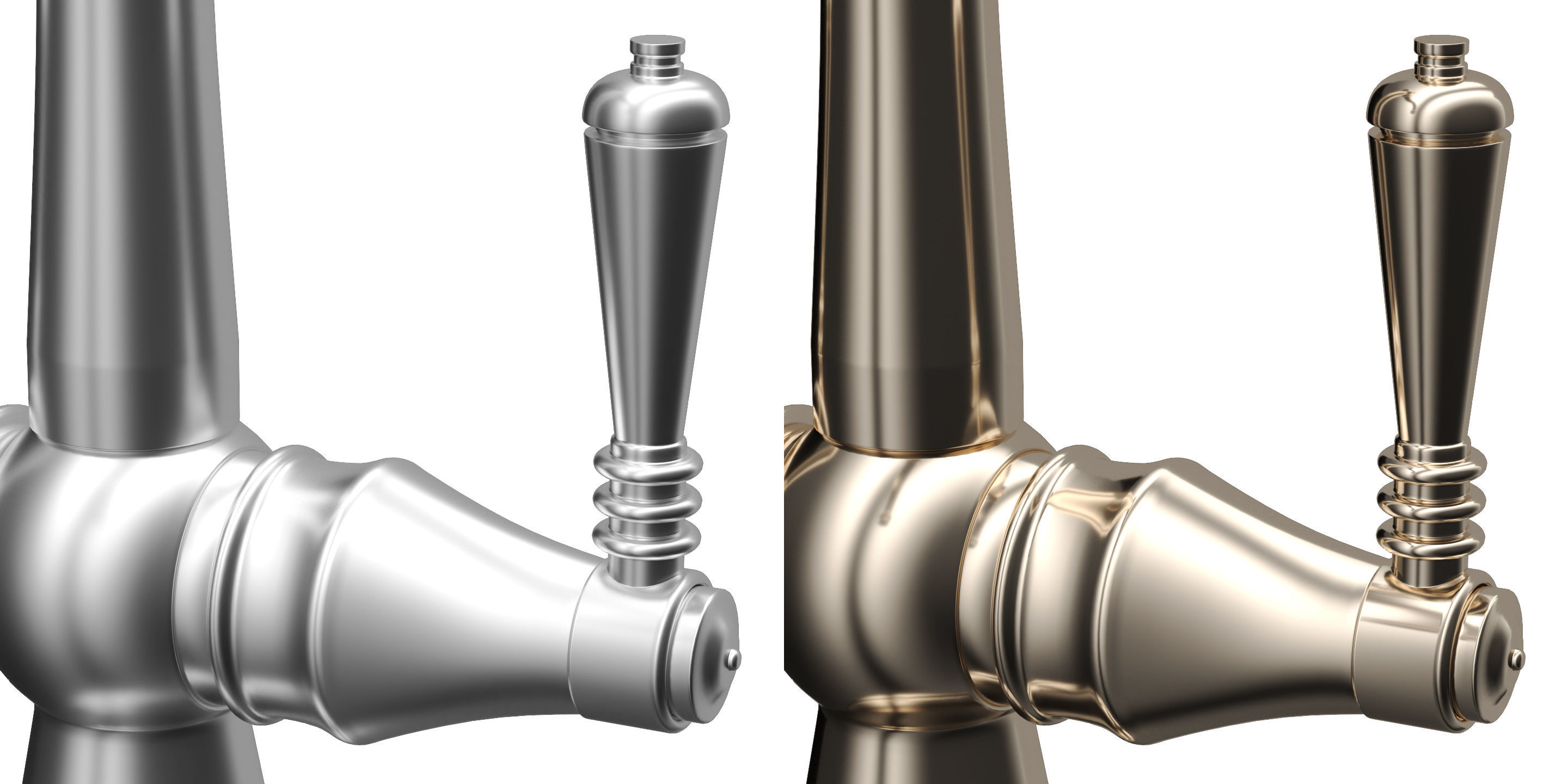 Tresa Two Handle Prep Faucet by Brizo 3D model_5