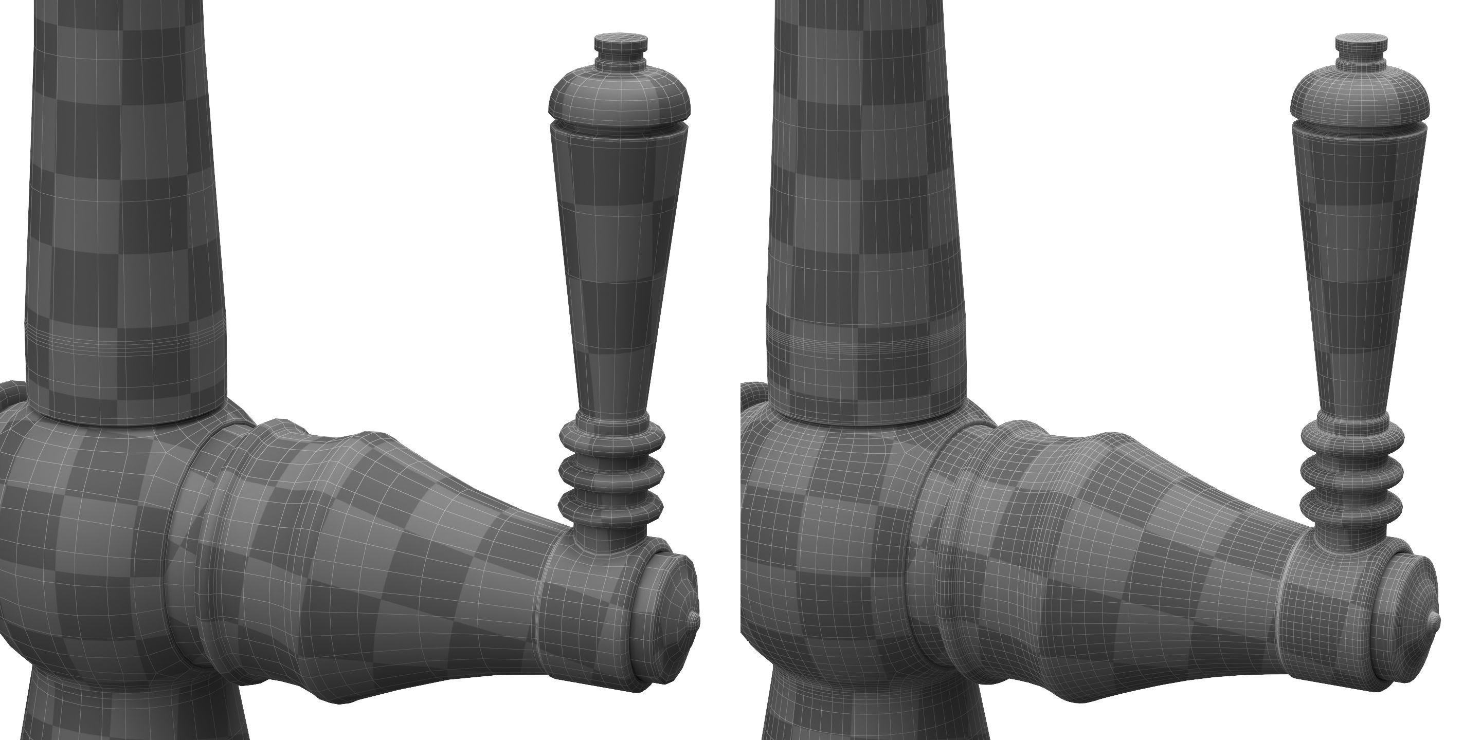 Tresa Two Handle Prep Faucet by Brizo 3D model_6