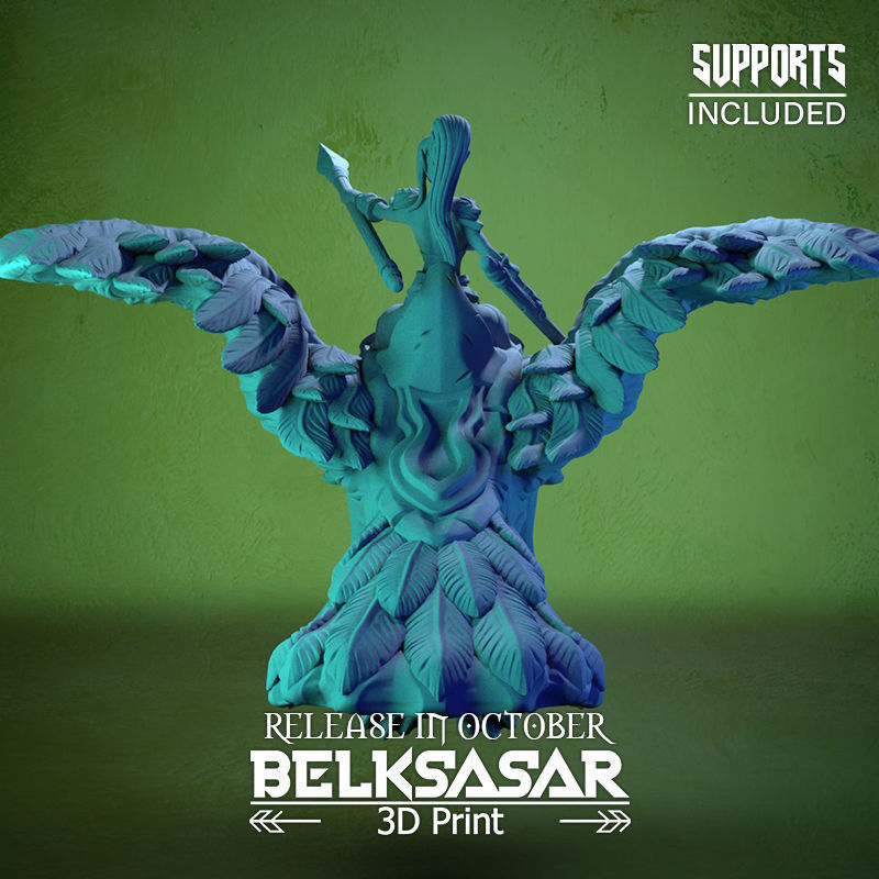 Raven Rider Normal and Topless 3D print model_10