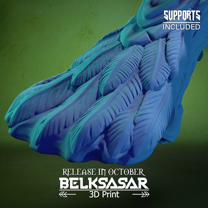 Raven Rider Normal and Topless 3D print model_28