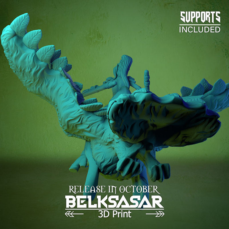 Raven Rider Normal and Topless 3D print model_40