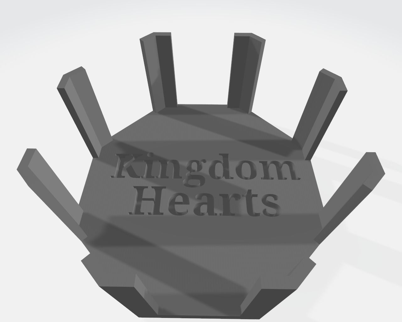 kingdom hearts 3D print model_2