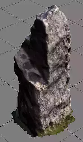 Rock stone 3D model