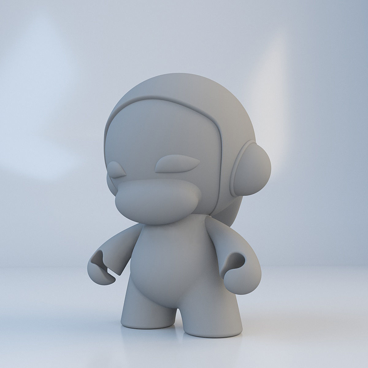  Munny - Art Toy 3D print model_4
