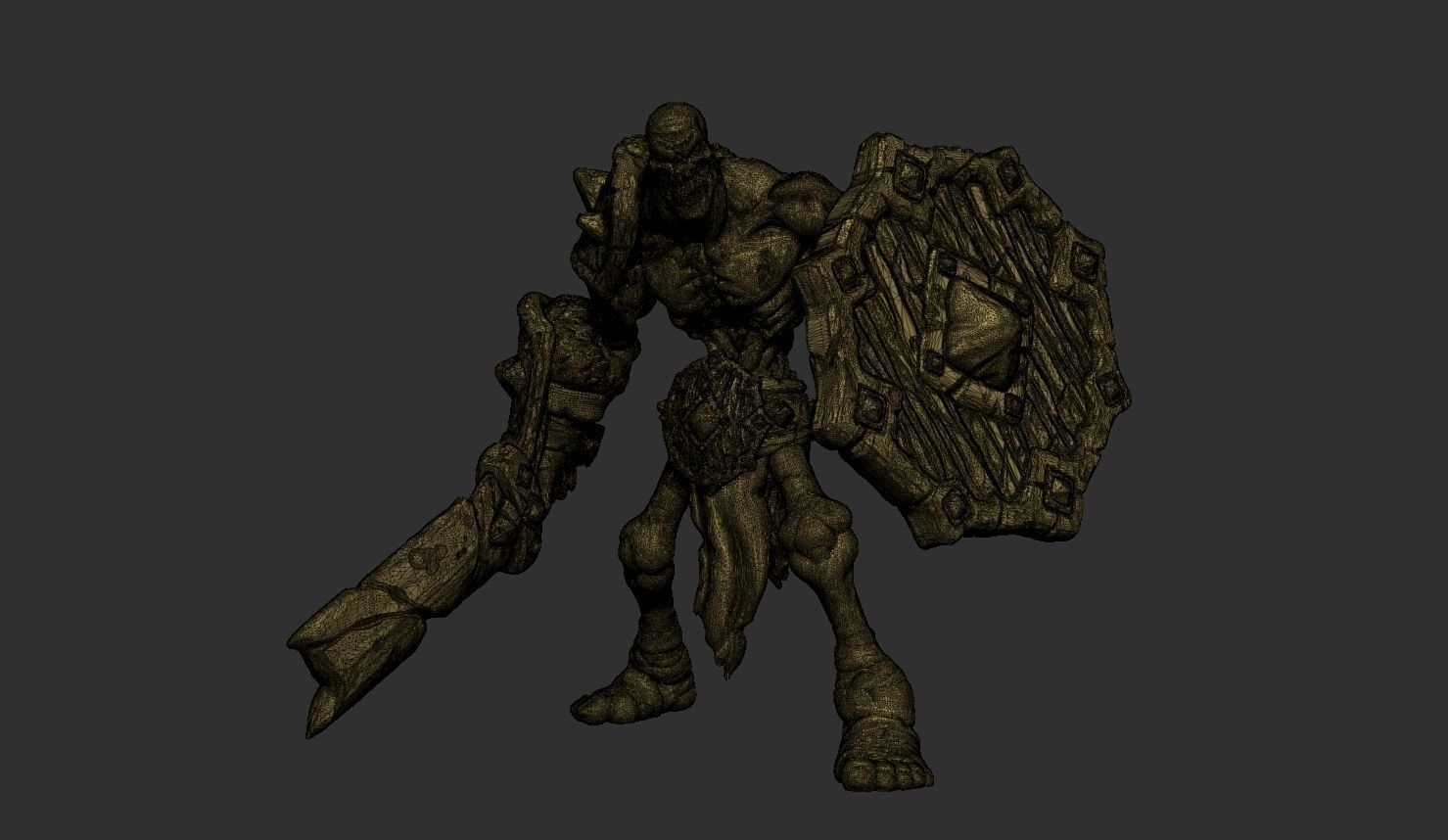 Skeleton Raider 3D print model_4