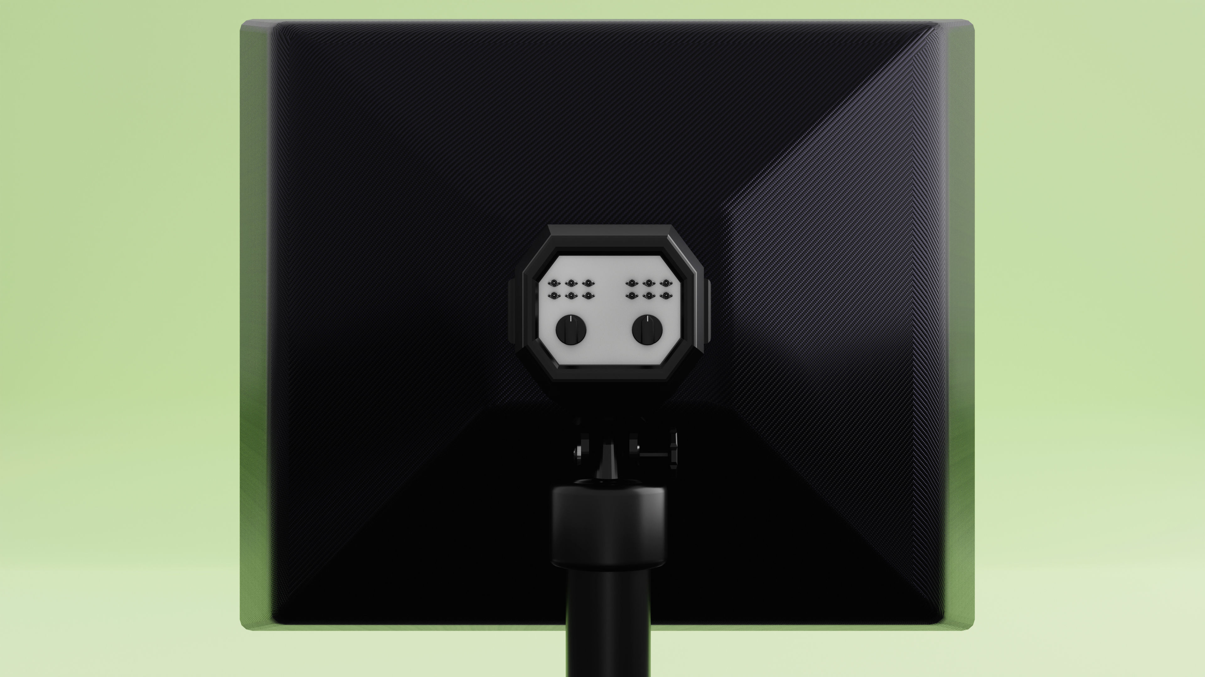 Softbox Studio Light Low-poly 3D model_6