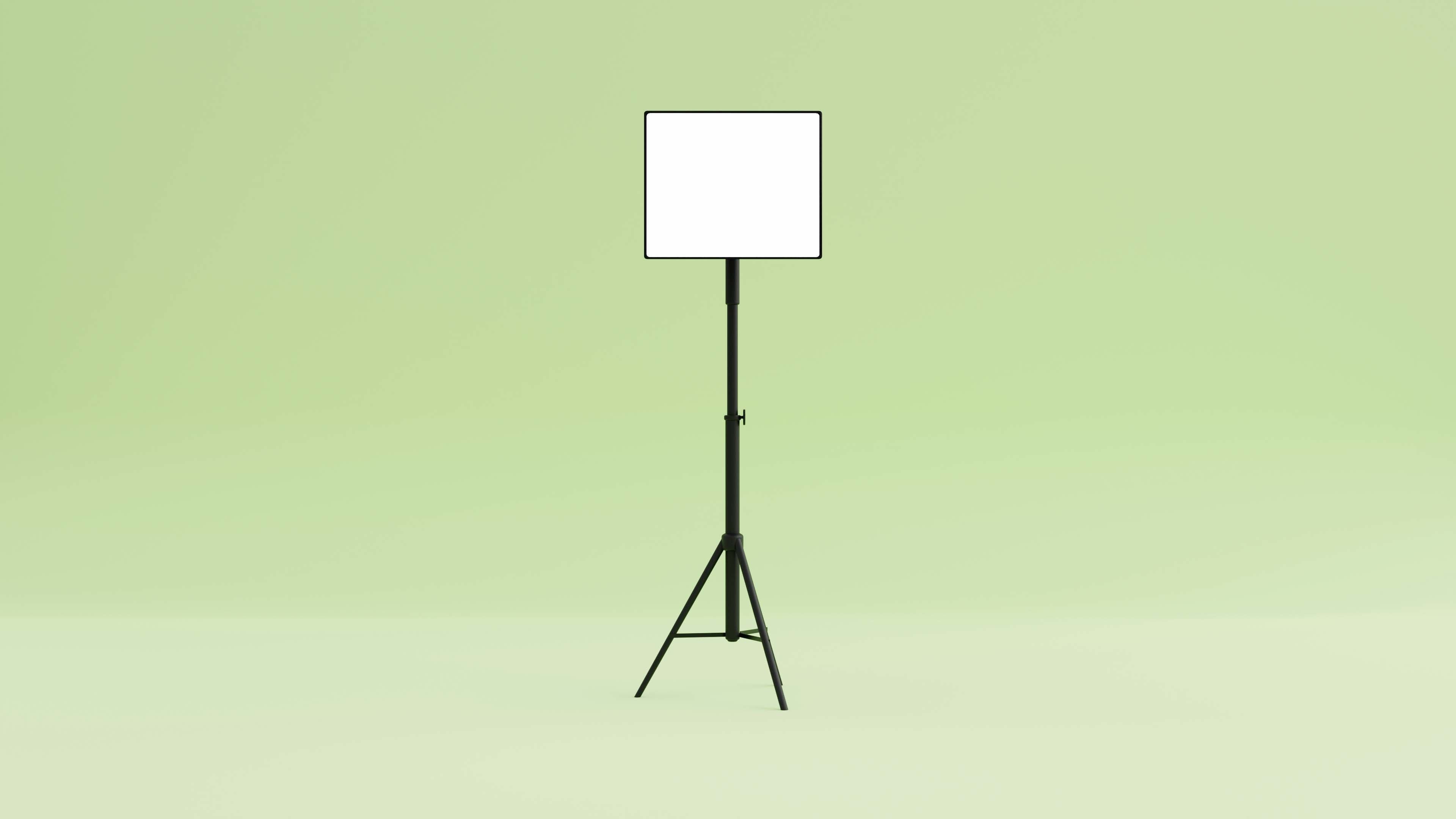 Softbox Studio Light Low-poly 3D model_3