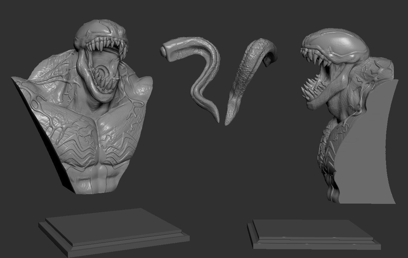Venom 3D print model_11