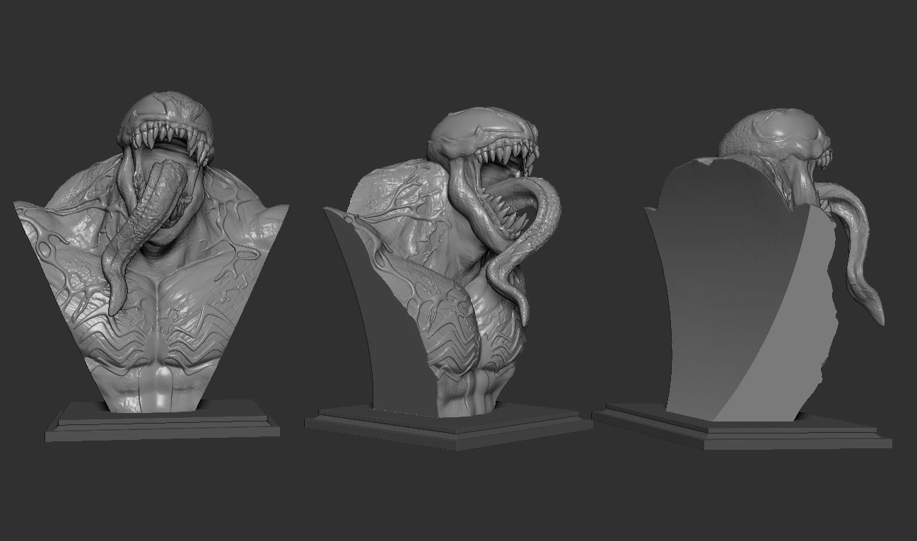 Venom 3D print model_10