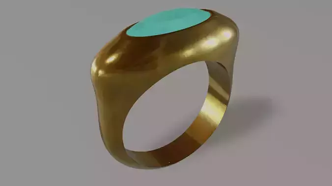 Ladies ring 3D print model