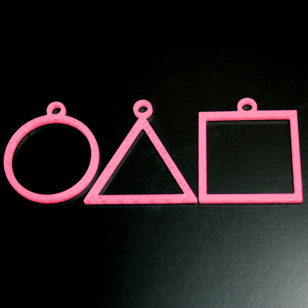 Squid Game Ornament Set 3D print model_4