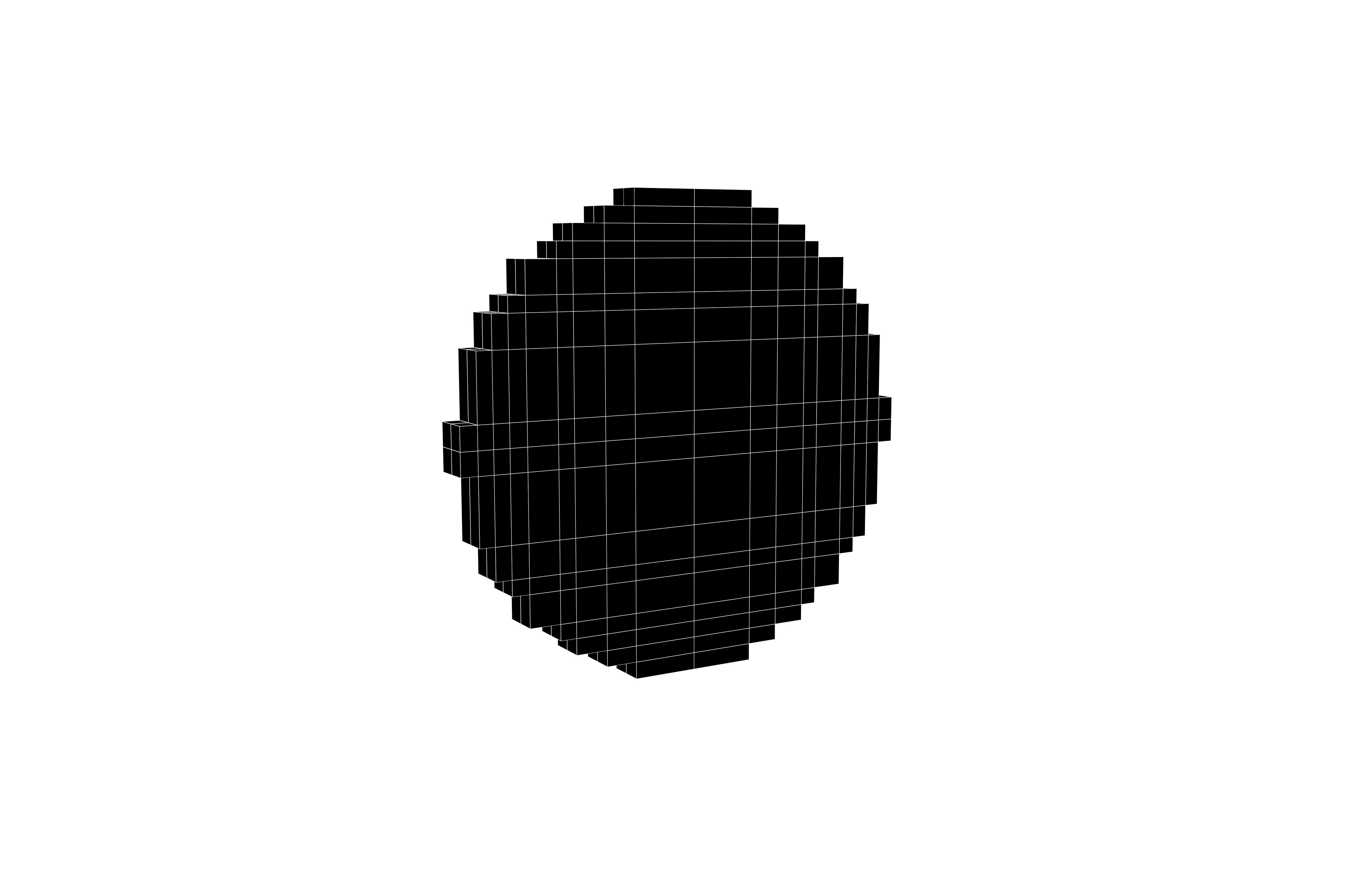 Pixel Dogecoin v1 003 Low-poly 3D model_7