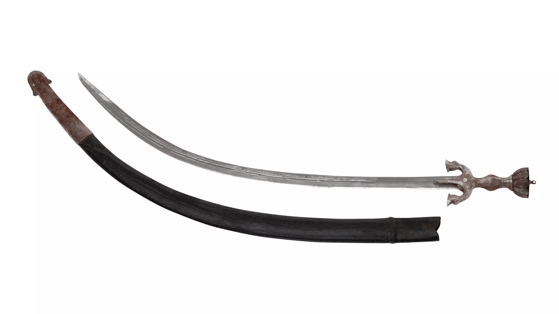 Pulwar sword 3D model_0