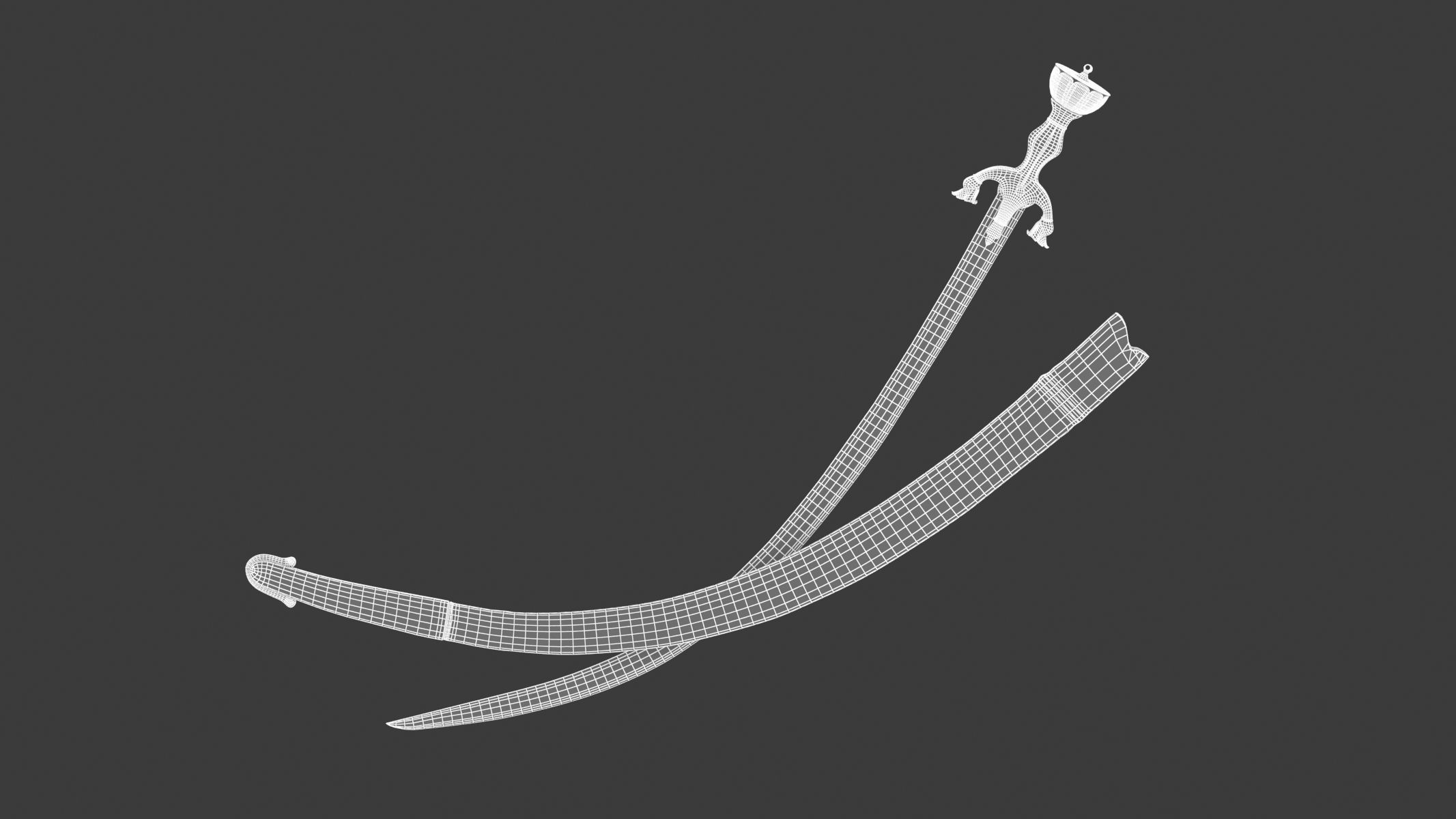 Pulwar sword 3D model_15