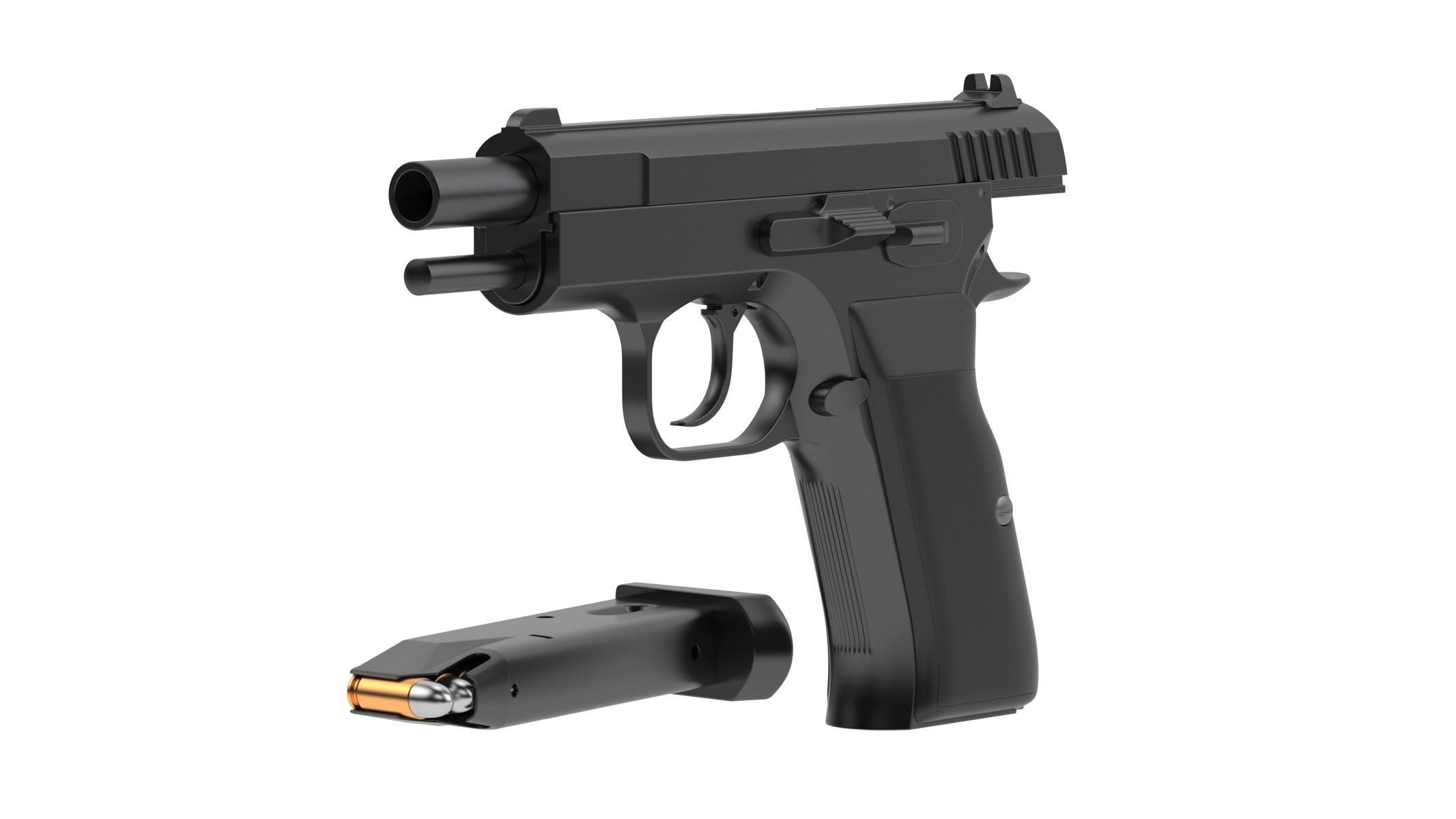 Tanfoglio T95 3D model_4