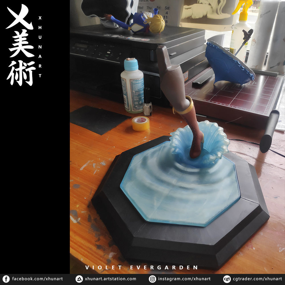 Violet Evergarden STL 3D print model_5