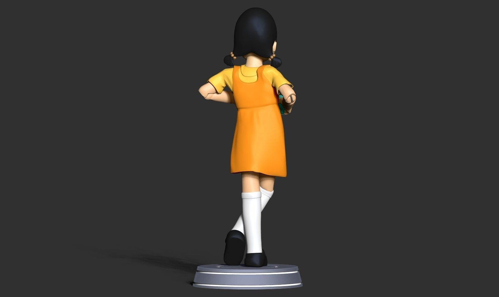 Squid Game doll Free 3D print model_17