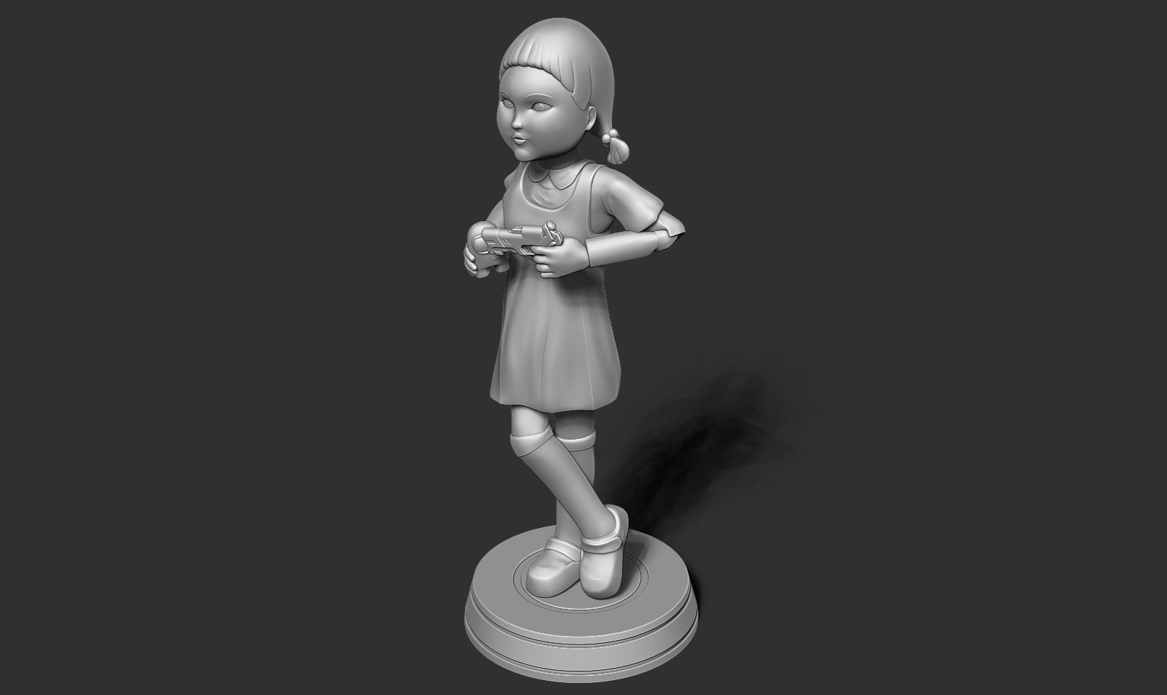 Squid Game doll Free 3D print model_16