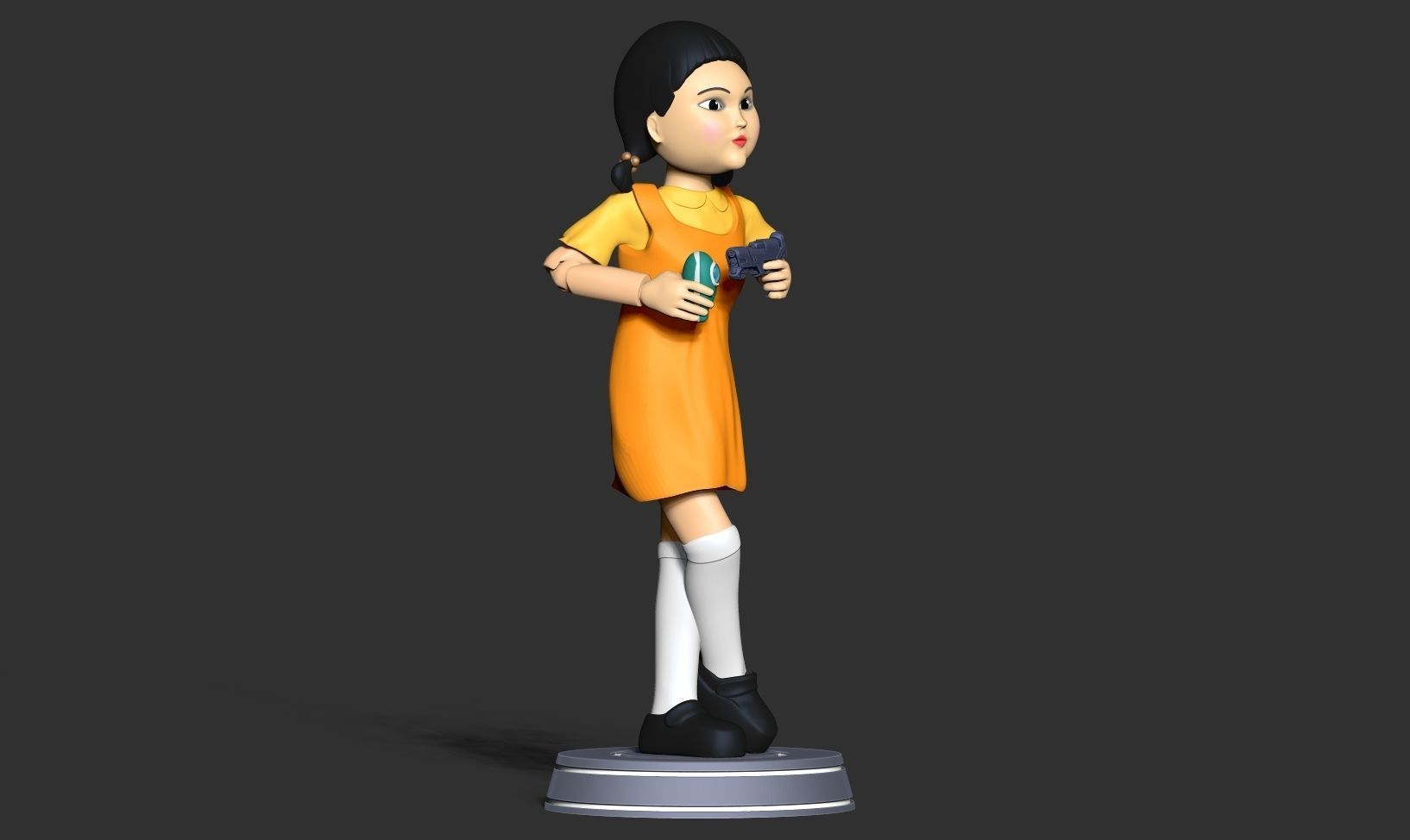 Squid Game doll Free 3D print model_11
