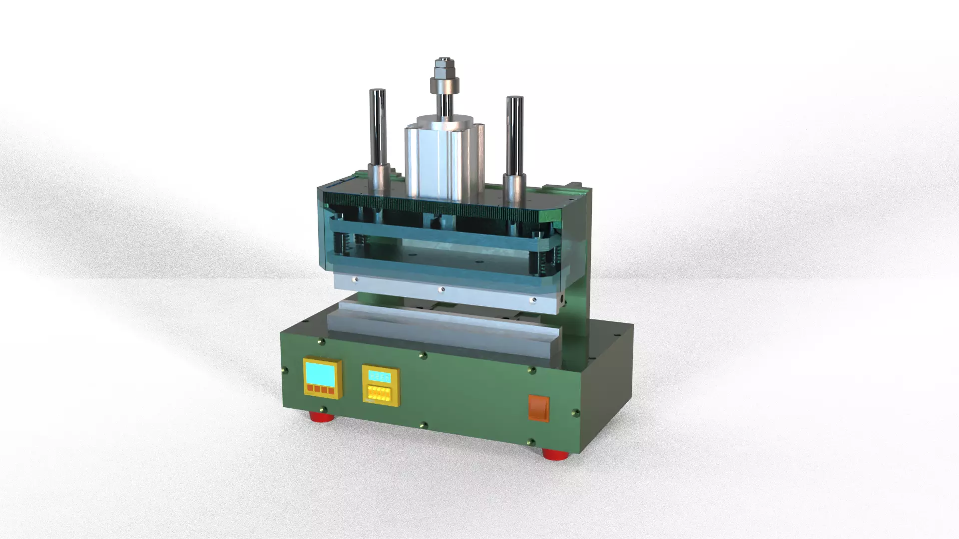 3D model of a hot press Free 3D model