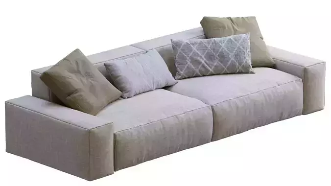 Jesse sofa Daniel 3D model
