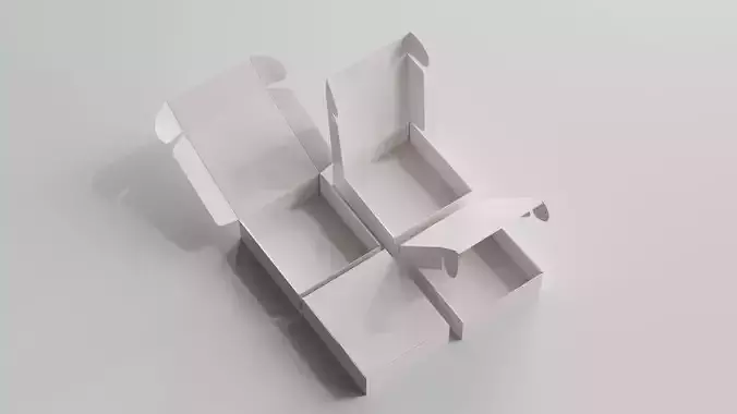 Packaging Box 3D model
