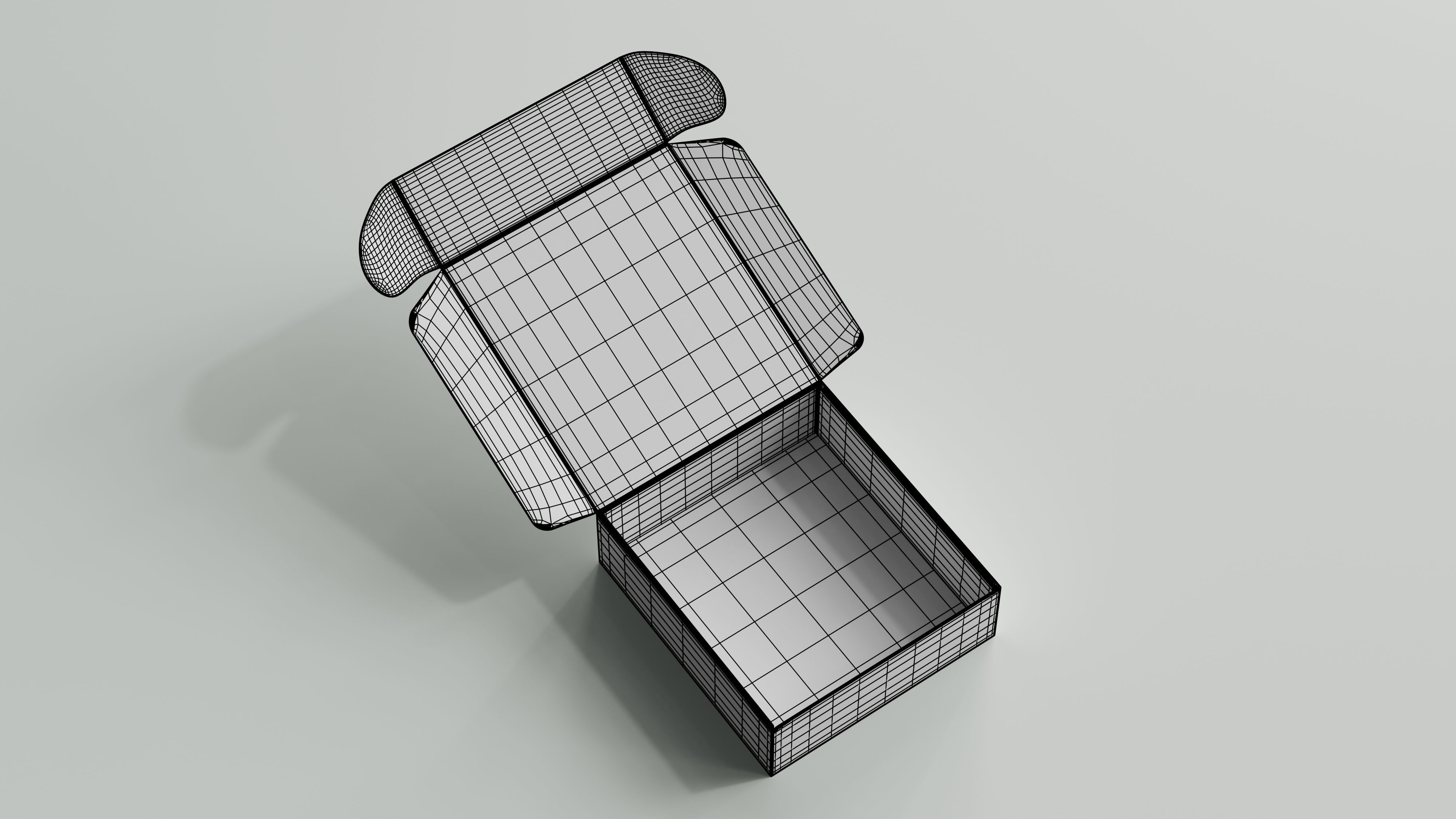 Packaging Box 3D model_4