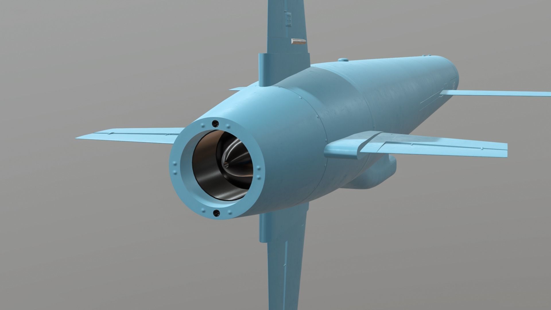 YJ-62 Chinese Anti-Ship Cruise Missile 3D model_6
