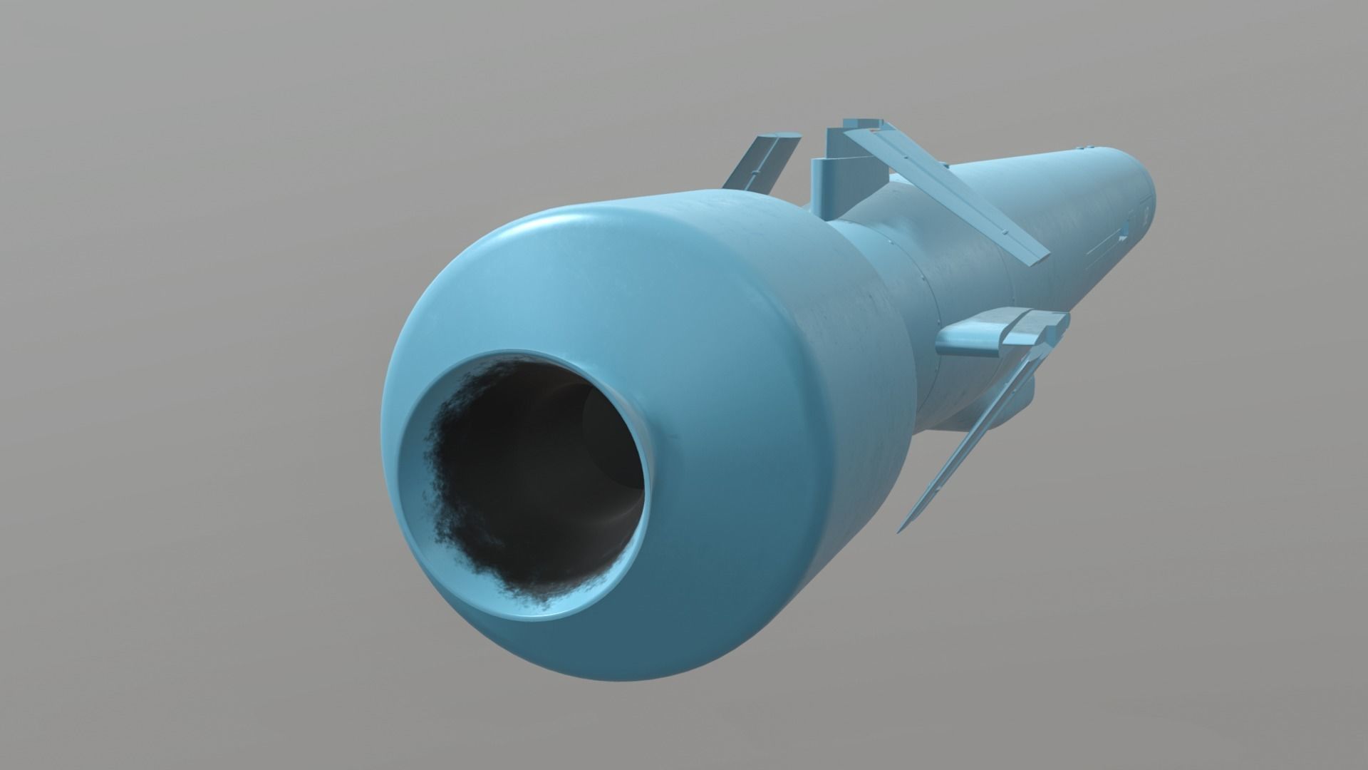 YJ-62 Chinese Anti-Ship Cruise Missile 3D model_5