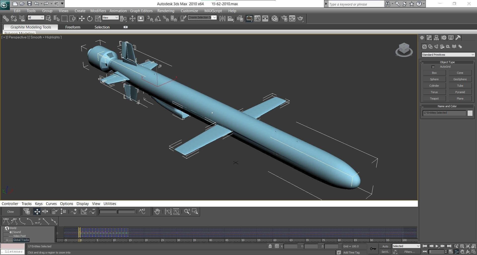 YJ-62 Chinese Anti-Ship Cruise Missile 3D model_15