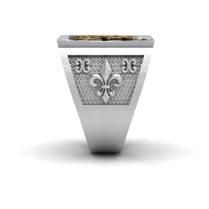 3d-model ring chinese zodiac sign 3D print model_10