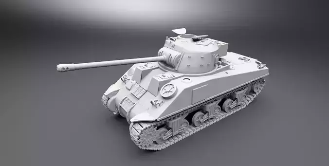 Sherman firefly Scale model 3D print model