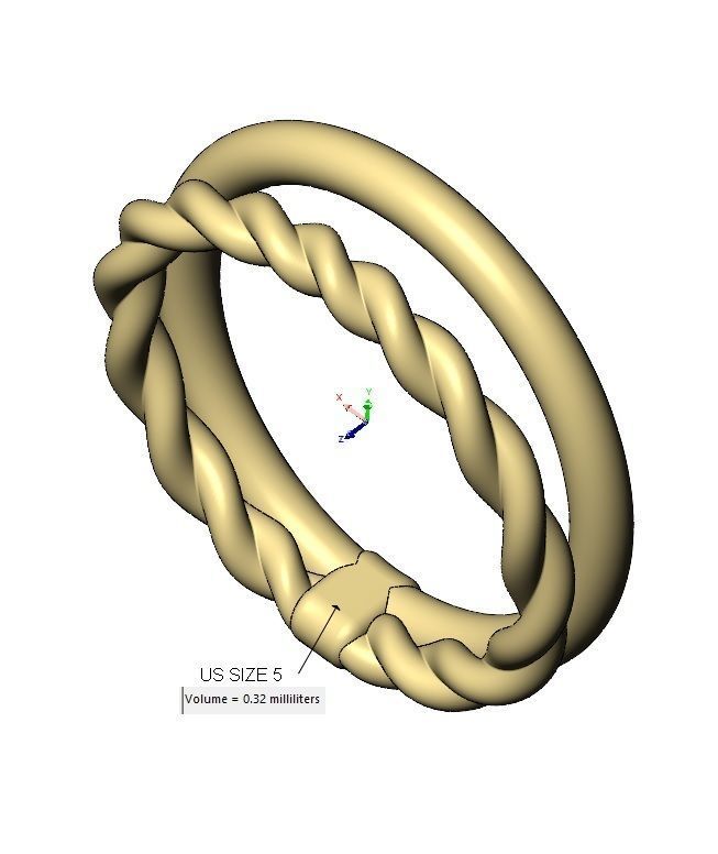 Rope and wire stacker band US sizes 5to10 3D print model_15