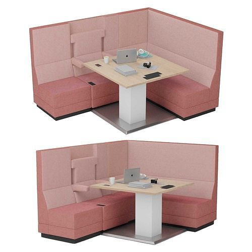 Bricks Flex Modular Seating 3D model