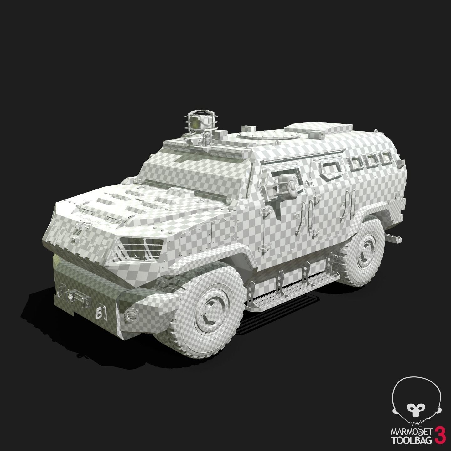 DAPC Promoter 2 Low-poly 3D model_37