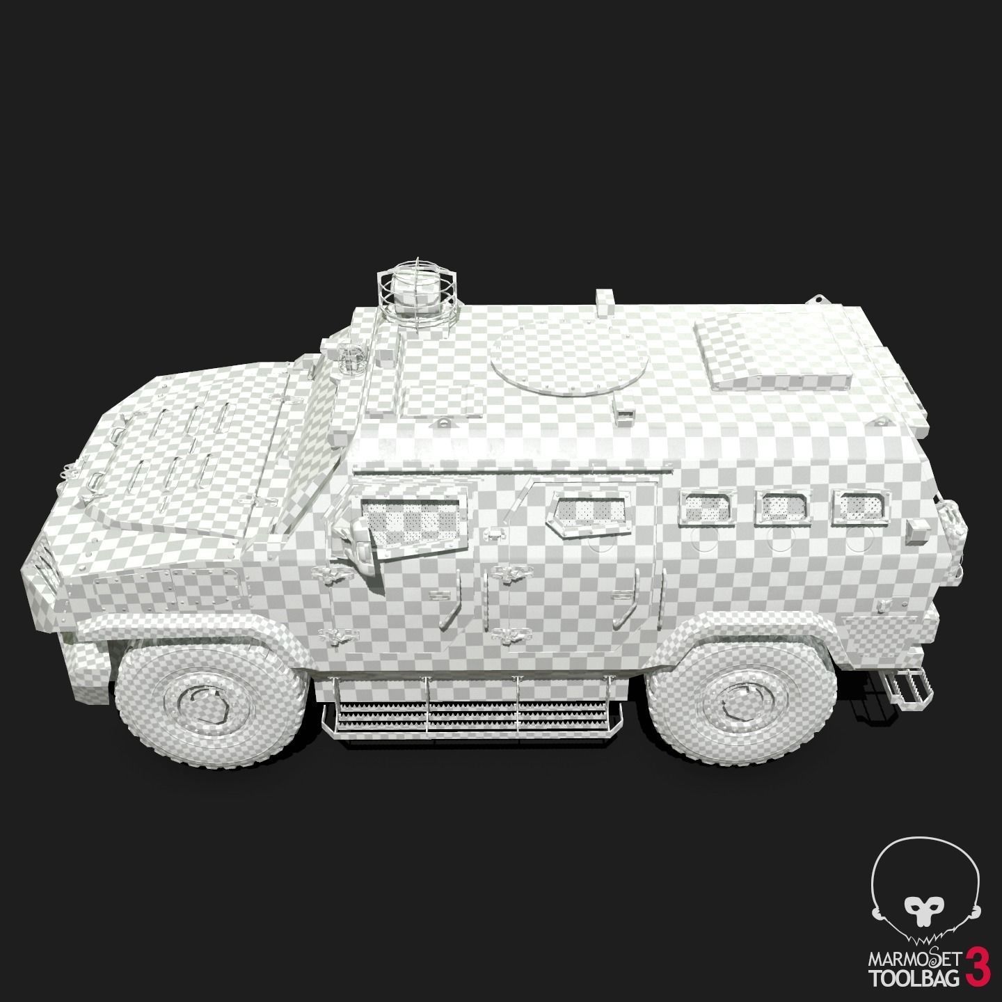 DAPC Promoter 2 Low-poly 3D model_38