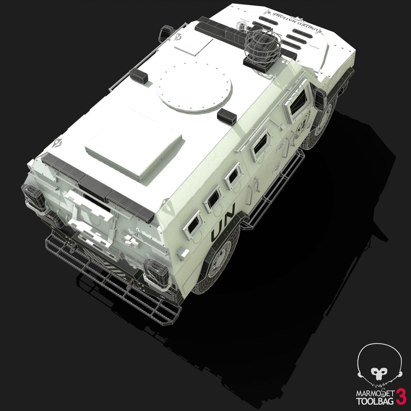 DAPC Promoter 2 Low-poly 3D model_30