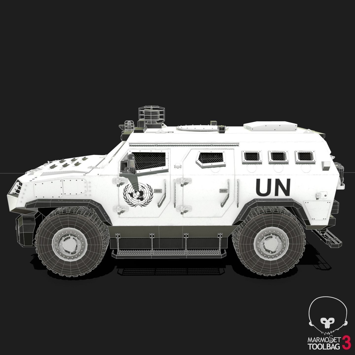 DAPC Promoter 2 Low-poly 3D model_24