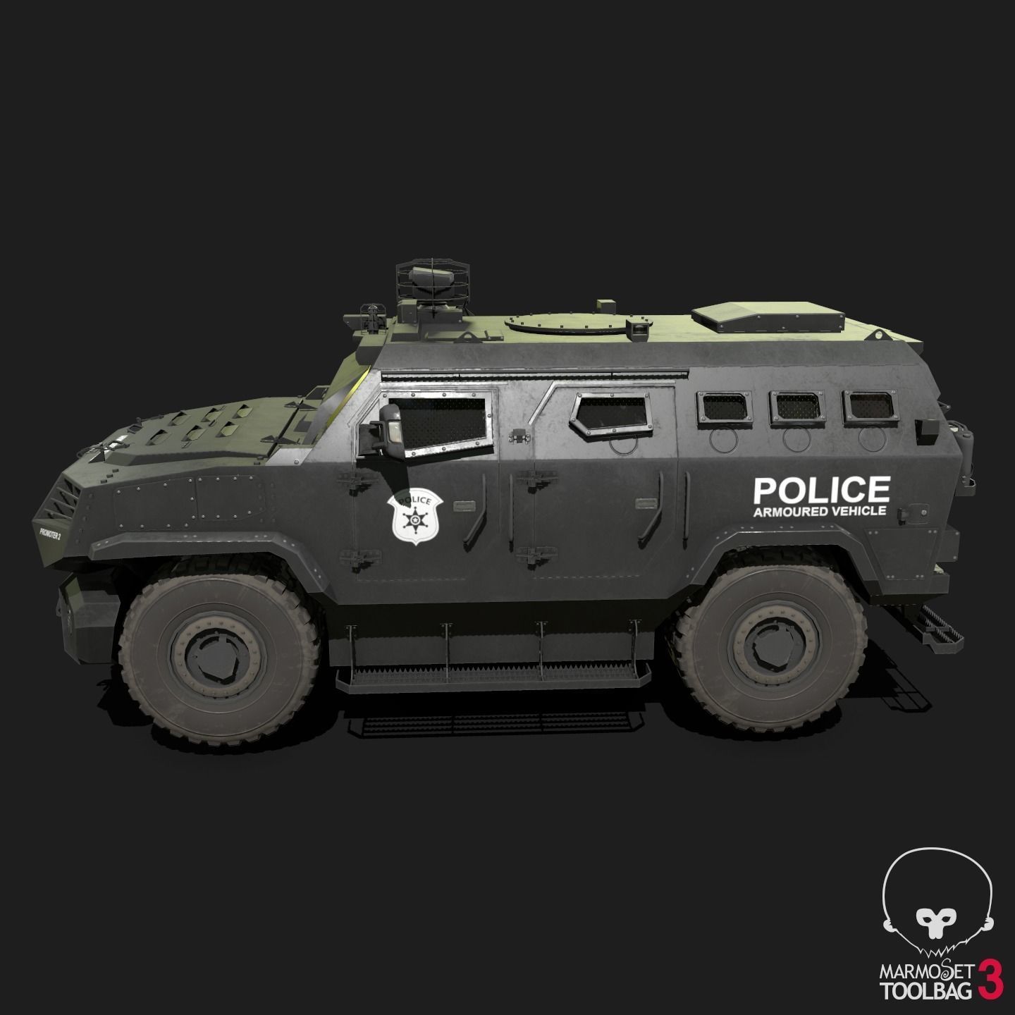 DAPC Promoter 2 Low-poly 3D model_11