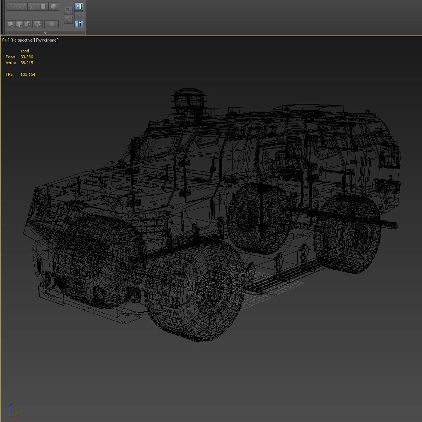 DAPC Promoter 2 Low-poly 3D model_36