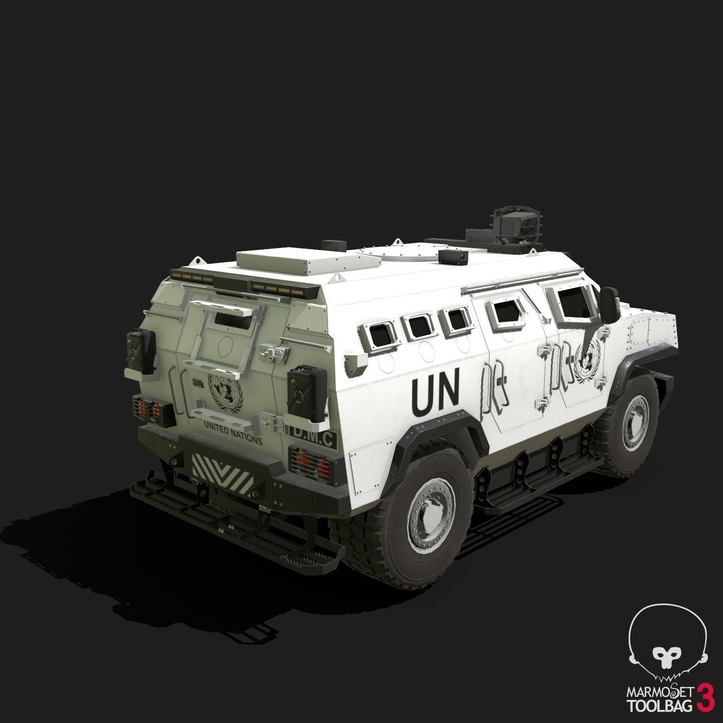 DAPC Promoter 2 Low-poly 3D model_25