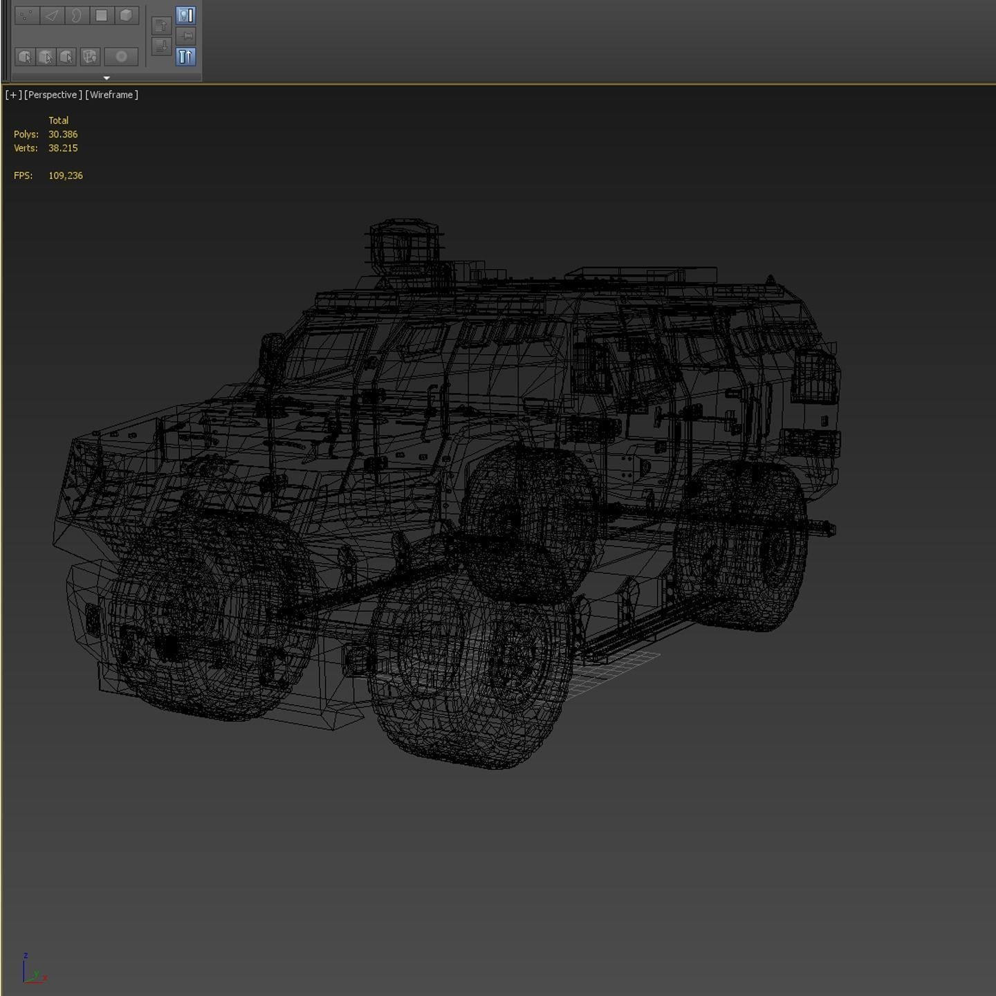 DAPC Promoter 2 Low-poly 3D model_34