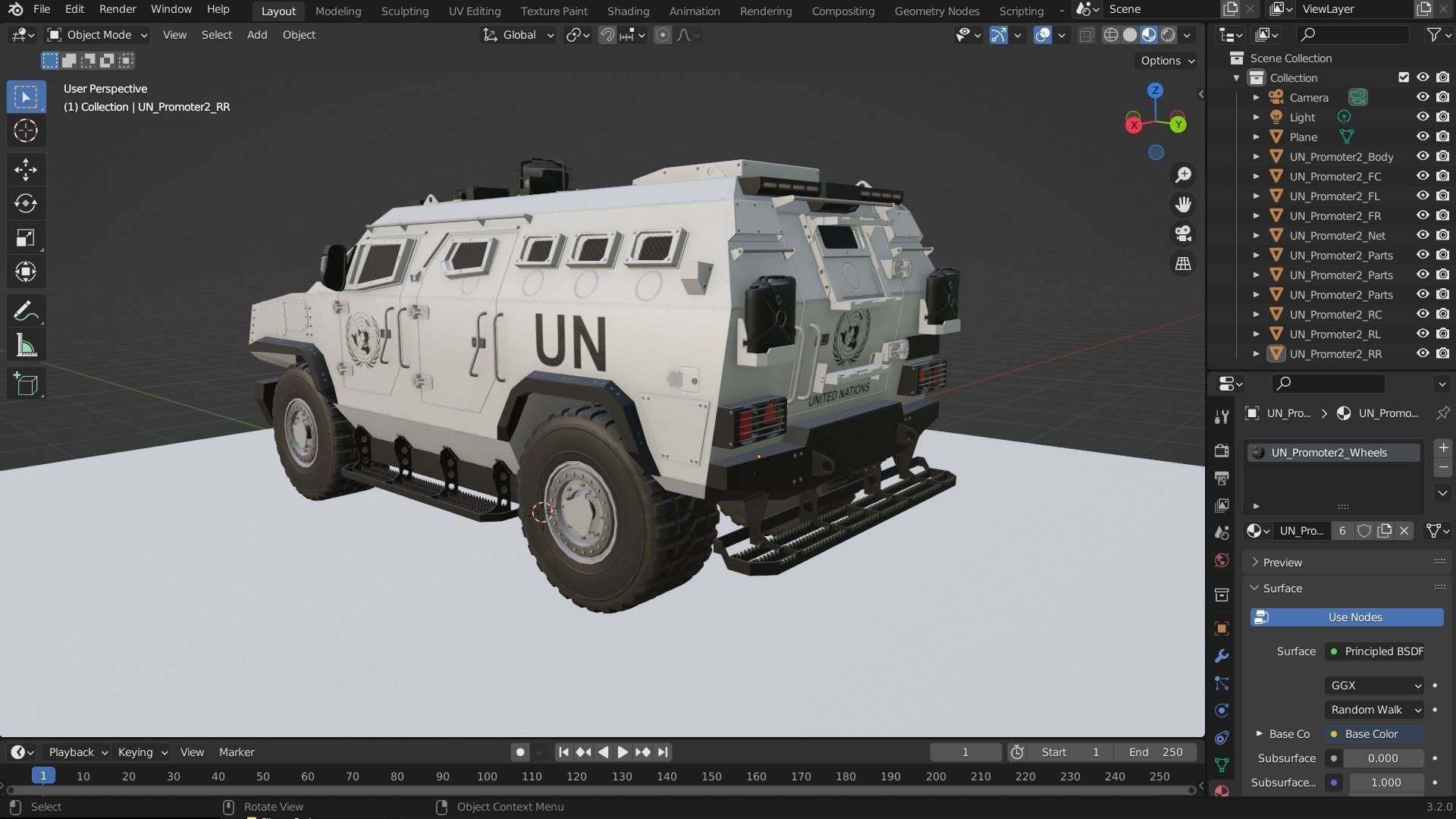 DAPC Promoter 2 Low-poly 3D model_55