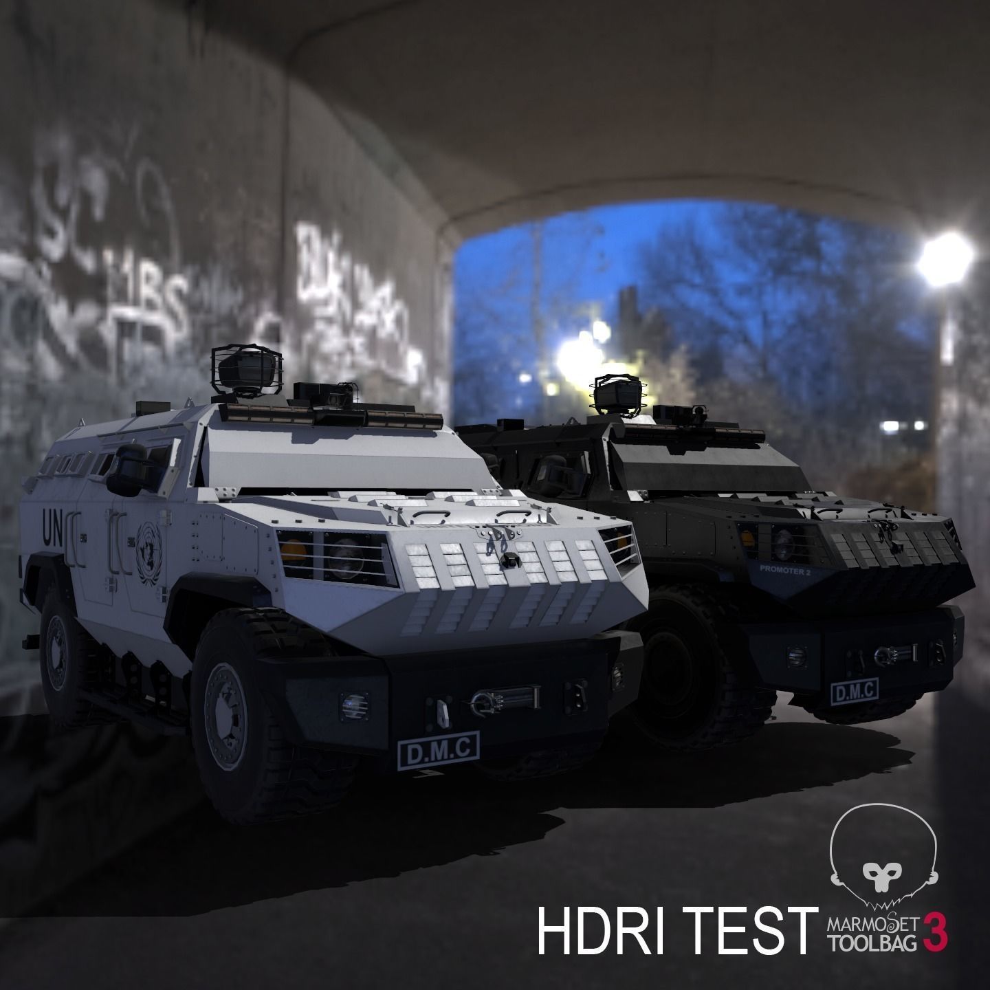 DAPC Promoter 2 Low-poly 3D model_4