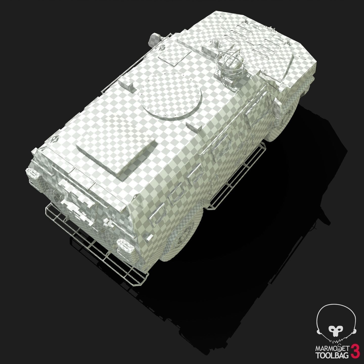 DAPC Promoter 2 Low-poly 3D model_41