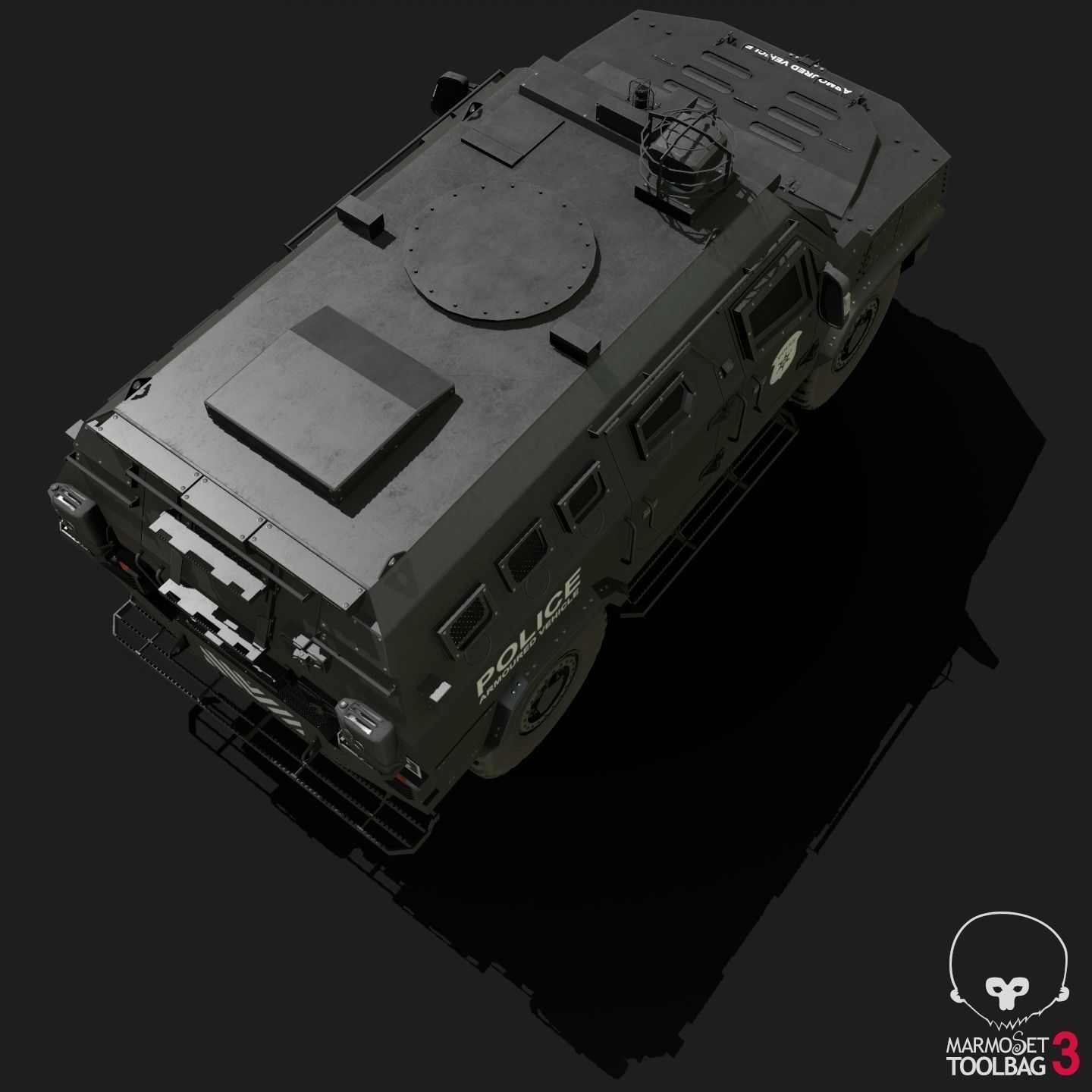 DAPC Promoter 2 Low-poly 3D model_17