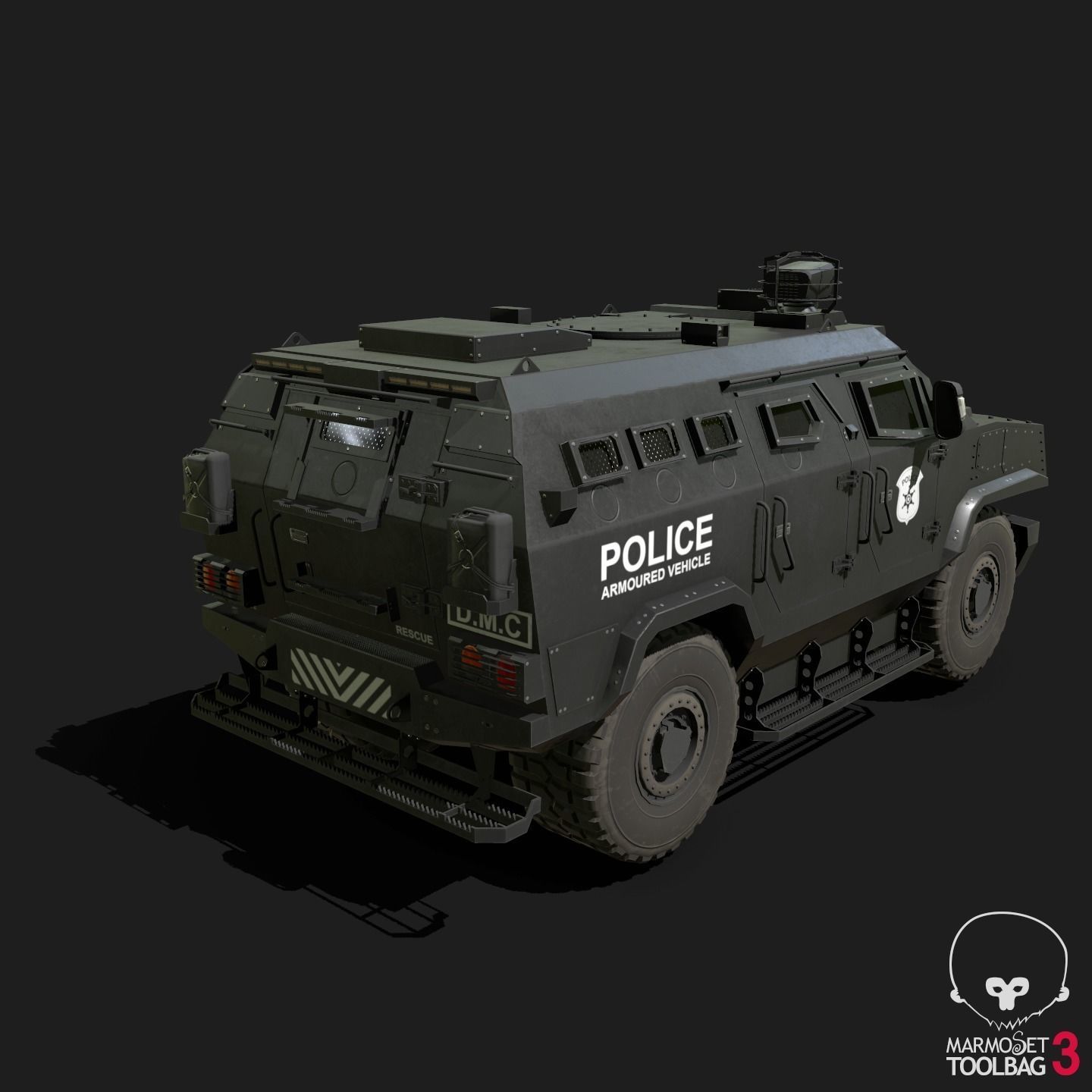 DAPC Promoter 2 Low-poly 3D model_13