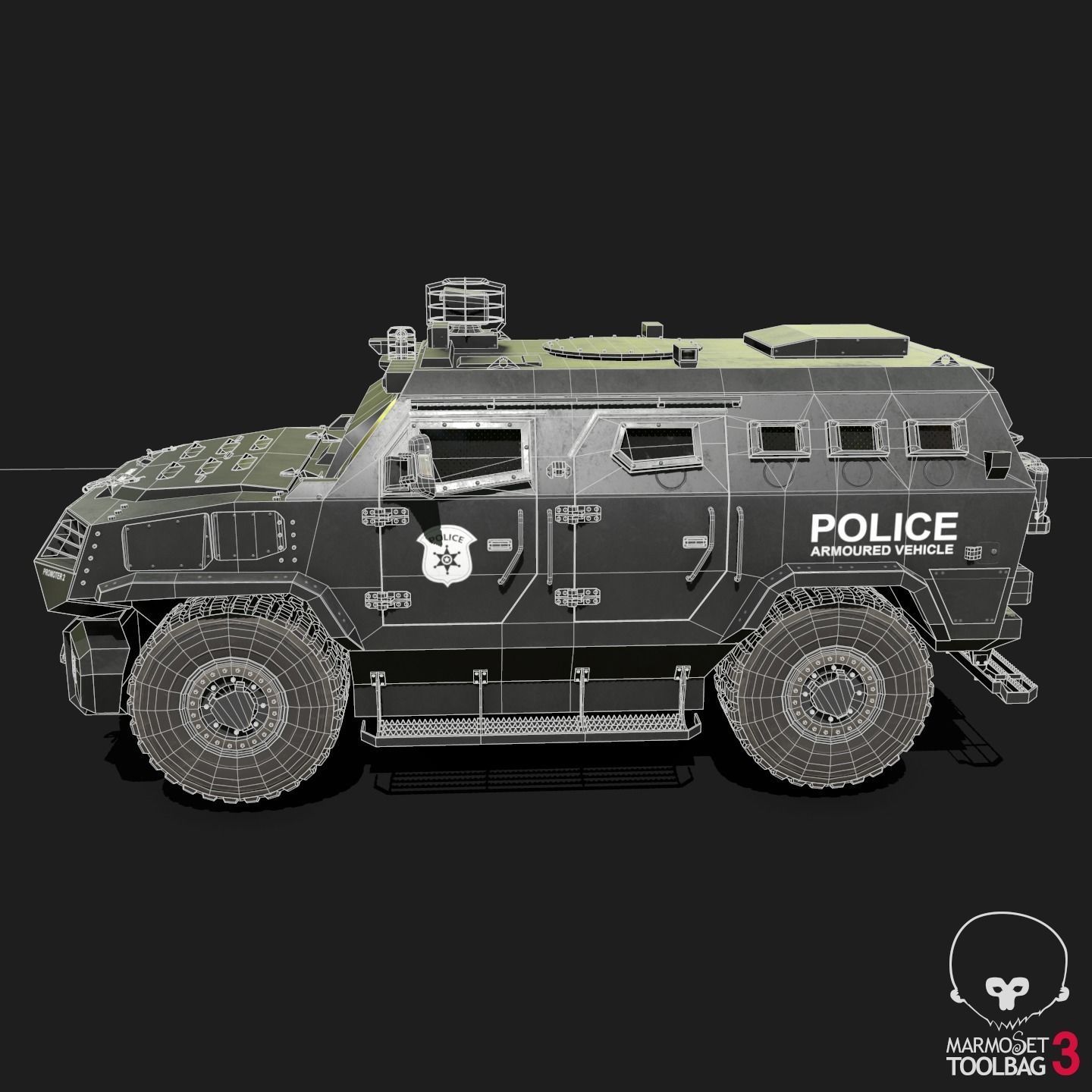 DAPC Promoter 2 Low-poly 3D model_12