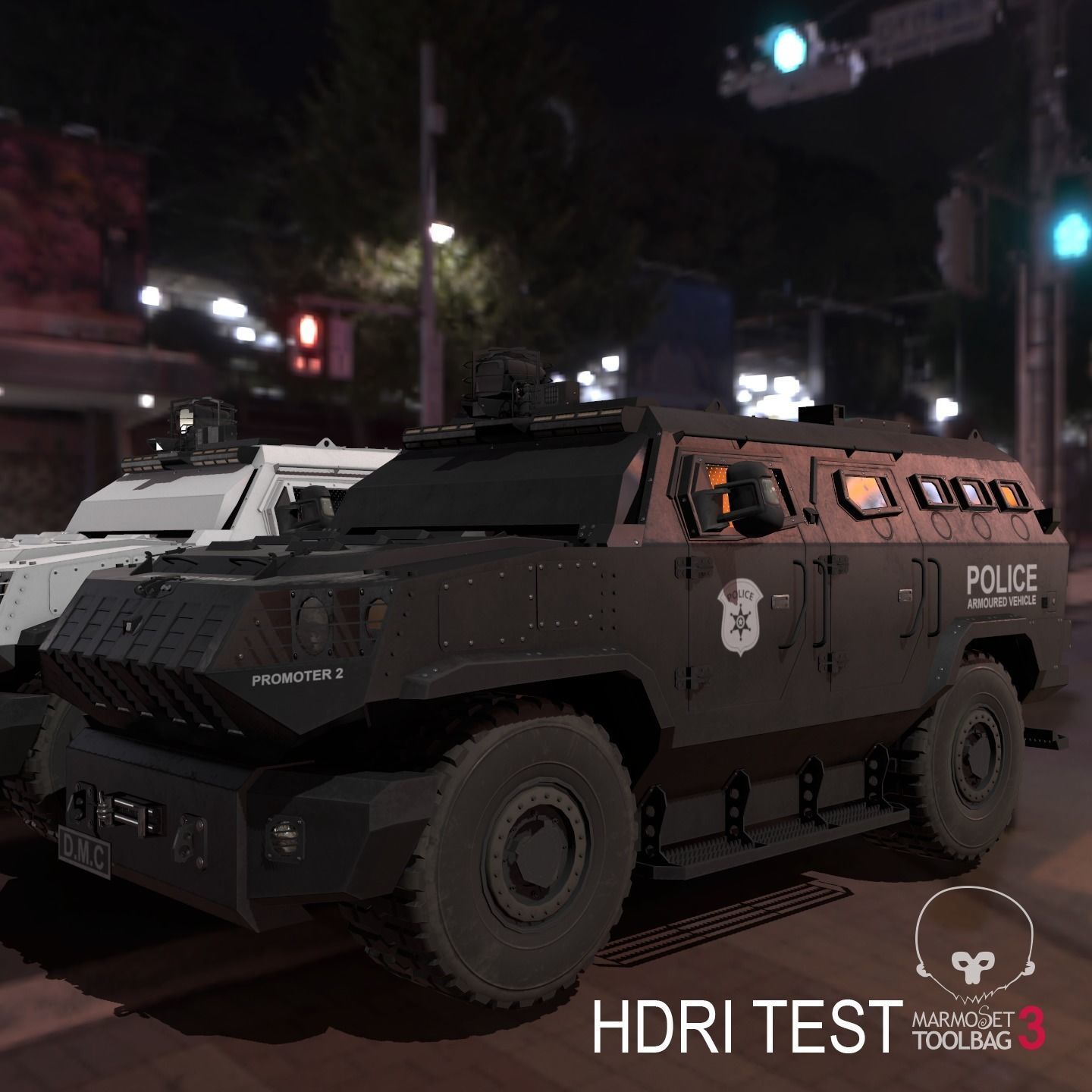 DAPC Promoter 2 Low-poly 3D model_7